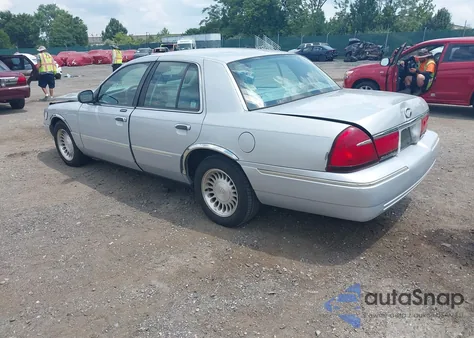 2002 Mercury Grand Marquis Ls from USA, damaged, VIN 2MEFM75W72X656896